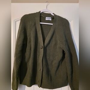 Old Navy Sage Green Knit Cardigan